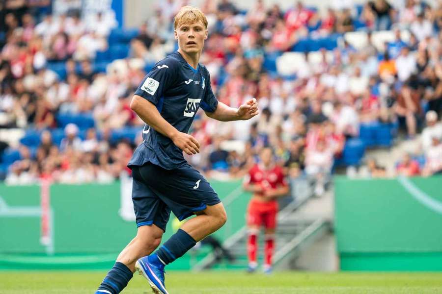 Hoffenheims Krystof Cizek im Finale der U19-Meisterschaft Hoffenheims Krystof Cizek im Finale der U19-Meisterschaft