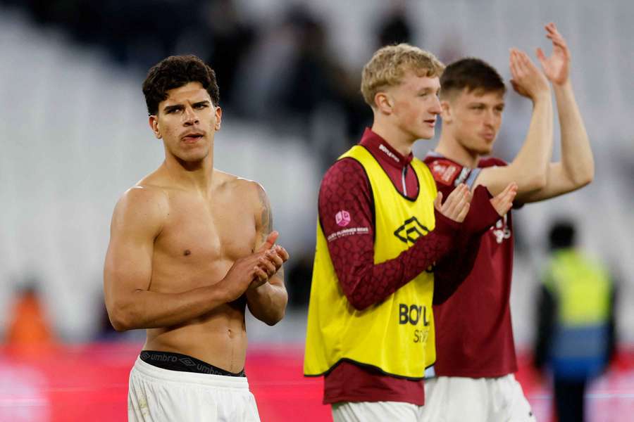 Mateus Fernandes ainda fez o West Ham sonhar Mateus Fernandes ainda fez o West Ham sonhar