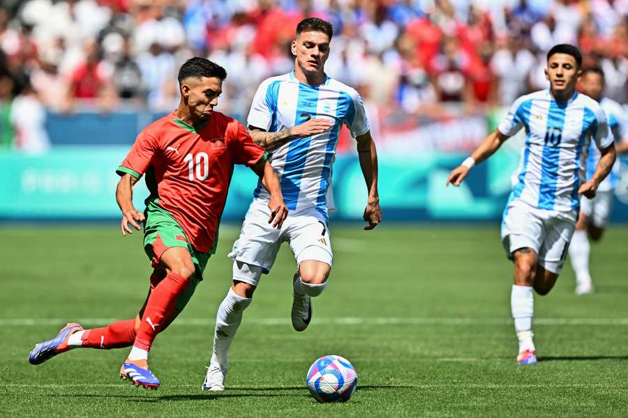 Morocco and Argentina served up a show in the sunshine of St Etienne