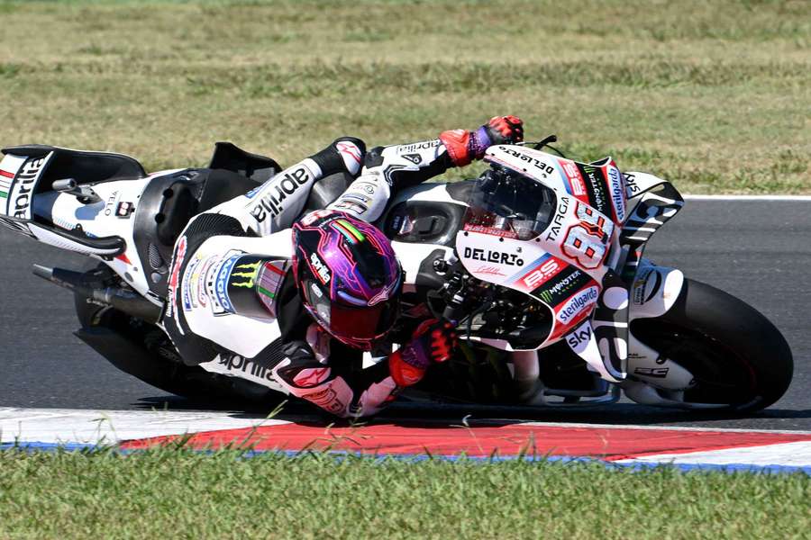 Jorge Martin in action Jorge Martin in action