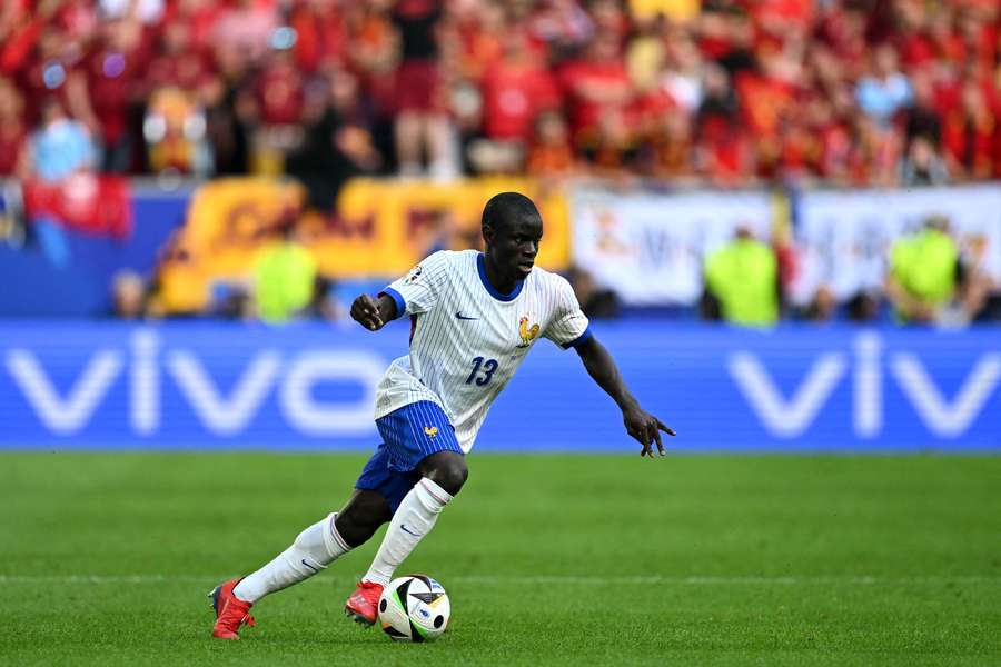 Kante could be France's midfield key against Spain