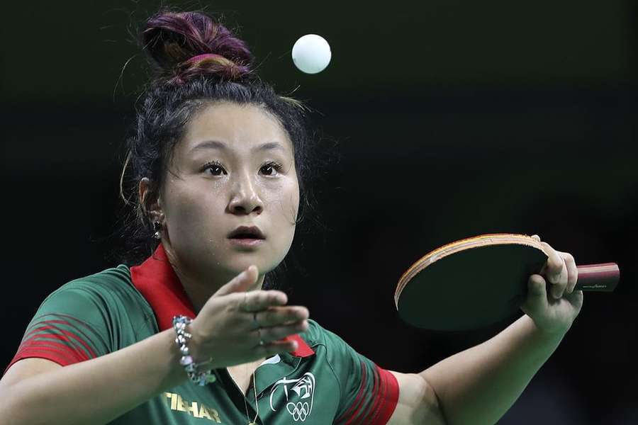 Jieni Shao perdeu com a chinesa Yijie Ding, por 3-1