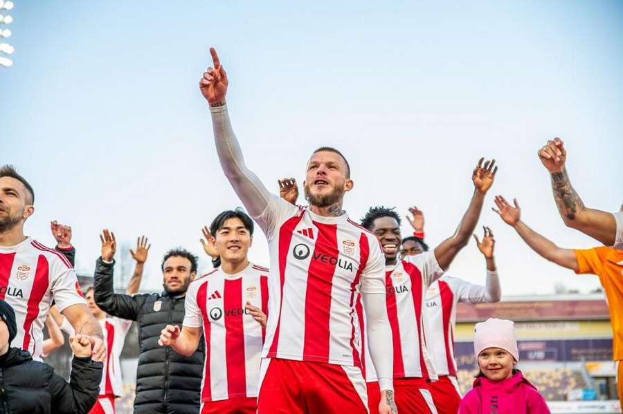 Radosť hráčov Banskej Bystrice, ktorým chýba polkrok k návratu medzi elitu.