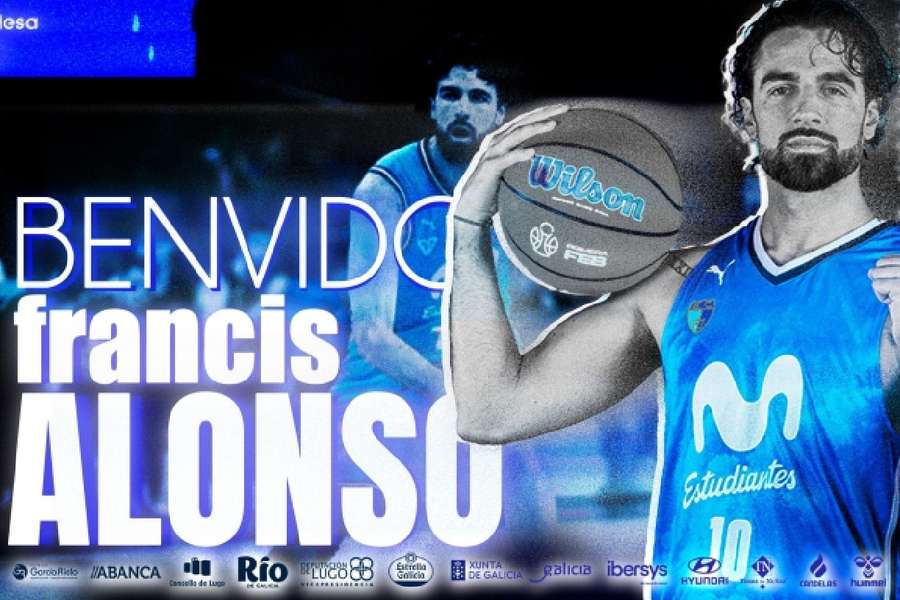 Francis Alonso, nuevo jugador del Breogán