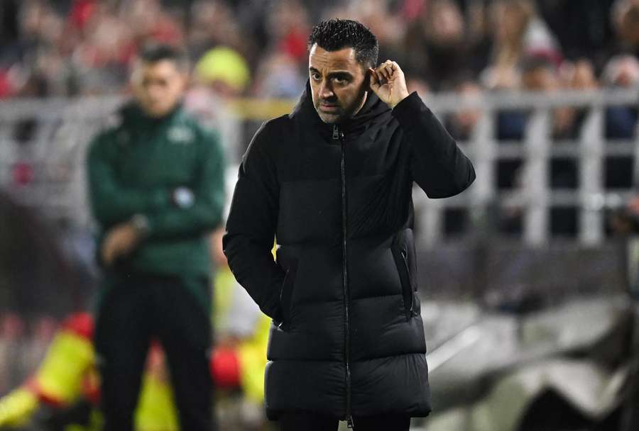 The pressure is on Barcelona manager Xavi