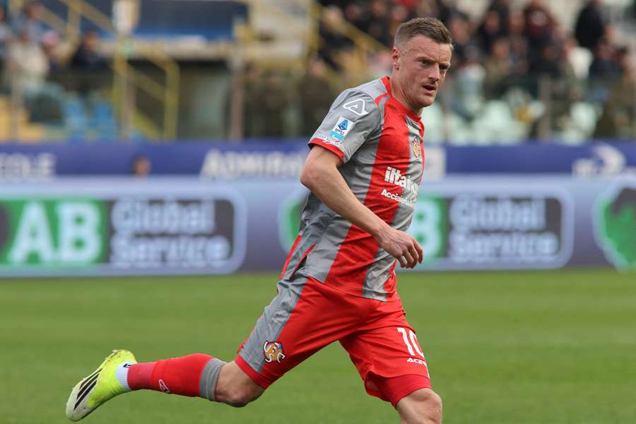 Jamie Vardy of Cremonese during the Serie A match against Parma Jamie Vardy of Cremonese during the Serie A match against Parma