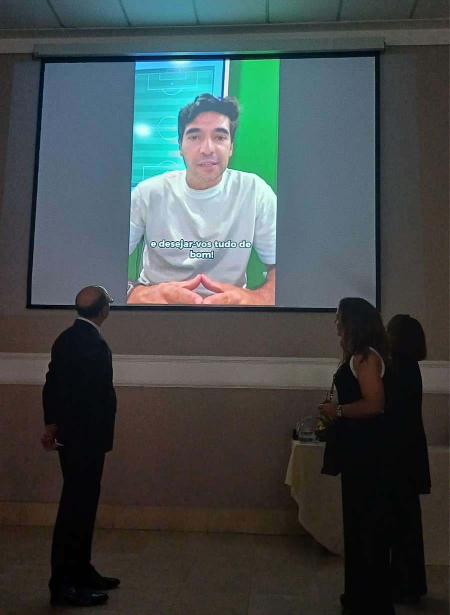 A mensagem em vídeo de Abel Ferreira A mensagem em vídeo de Abel Ferreira