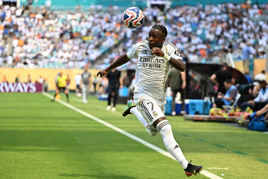 Vini Jr. é uma das esperanças de gol do Real Madrid
