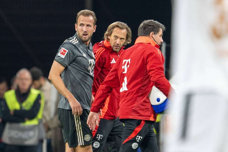 Harry Kane moest zaterdag voortijdig worden gewisseld wegens een blessure.