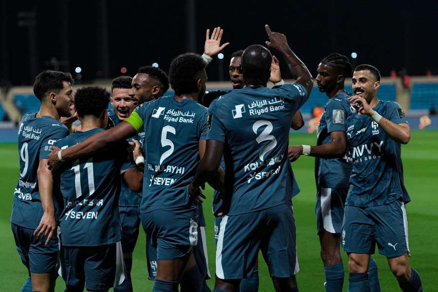 O Al-Hilal quer vencer para poder subir na tabela