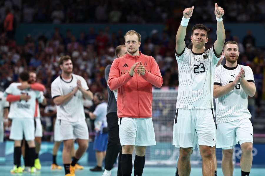 Renars Uscins und die Handball-Männer haben am Mittwoch in Lille Sportgeschichte geschrieben.