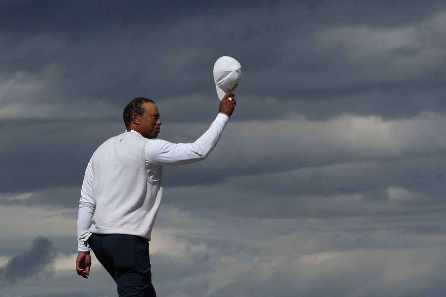 Tiger Woods en 2022.