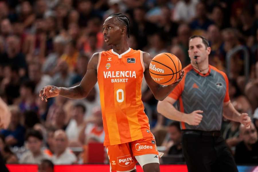 Brancou Badio, con el Valencia Basket Brancou Badio, con el Valencia Basket