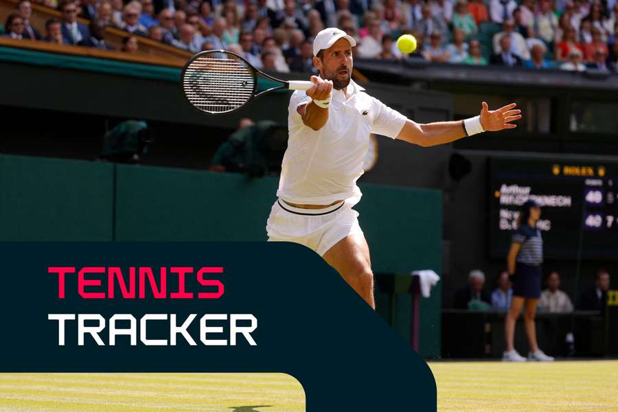 Djokovic is in fourth-round action this afternoon Djokovic is in fourth-round action this afternoon