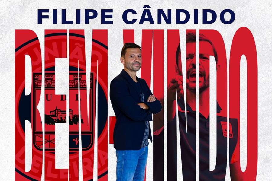 Filipe Cândido vai ser o novo técnico da União de Leiria