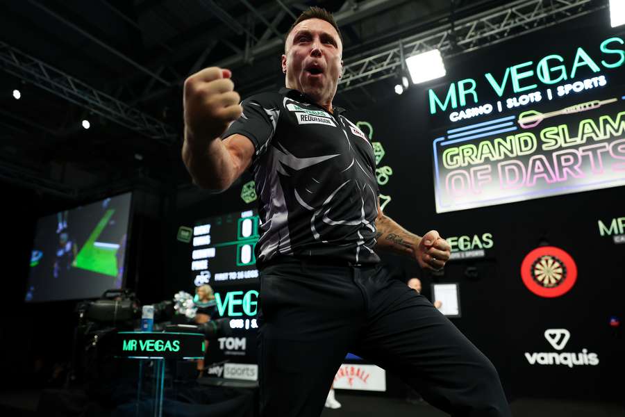 Price celebrates after his quarter-final win in Wolverhampton Price celebrates after his quarter-final win in Wolverhampton