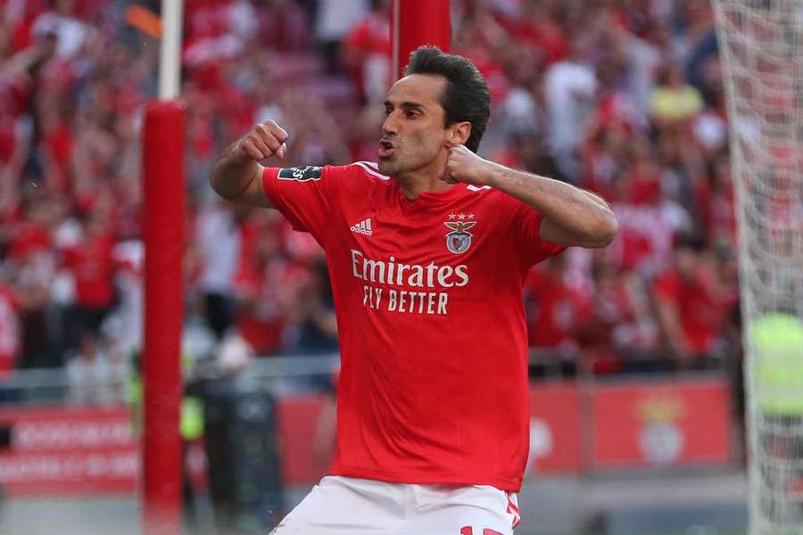 Jonas fichó por el Benfica en 2014