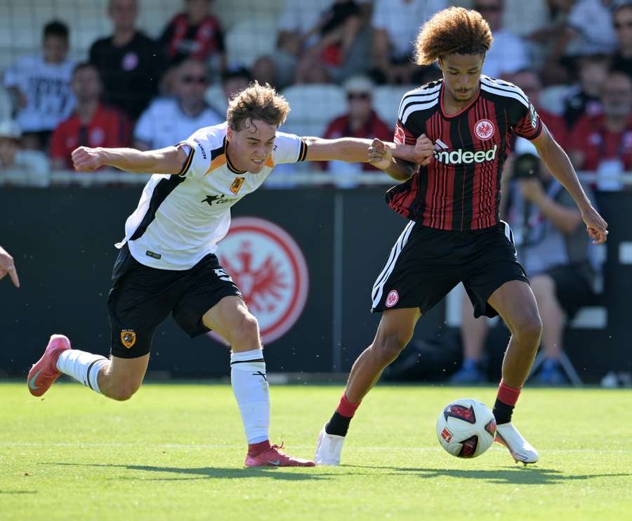 An das 2:0 im Testspiel gegen Hull City möchte die Eintracht anschließen.