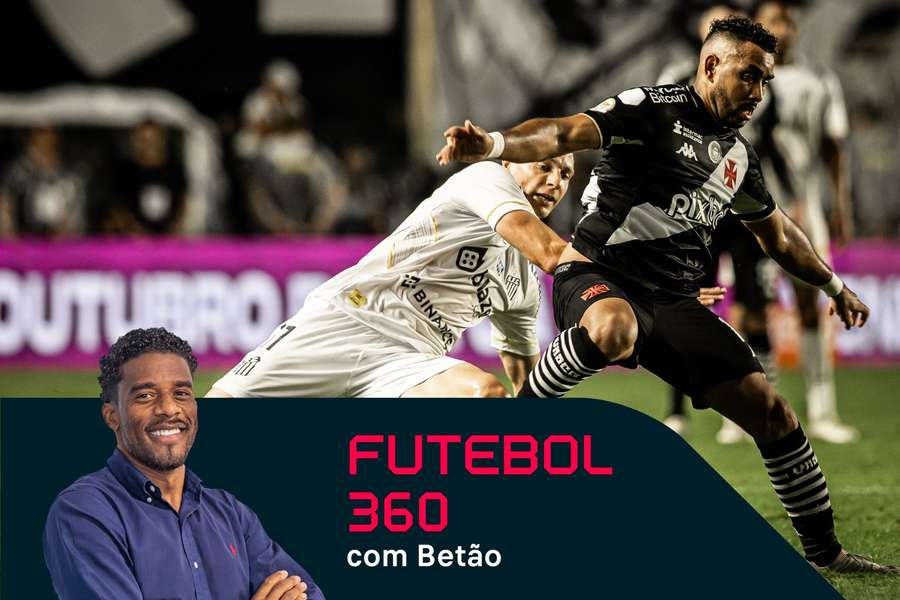 Santos e Vasco estão na luta contra a queda para a Série B