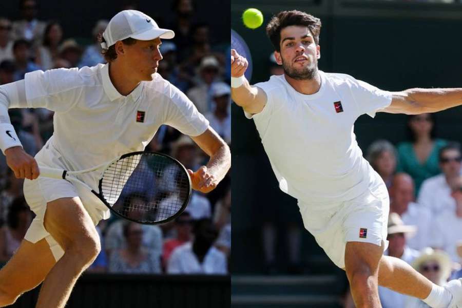Jannik Sinner și Carlos Alcaraz sunt liderii tenisului masculin