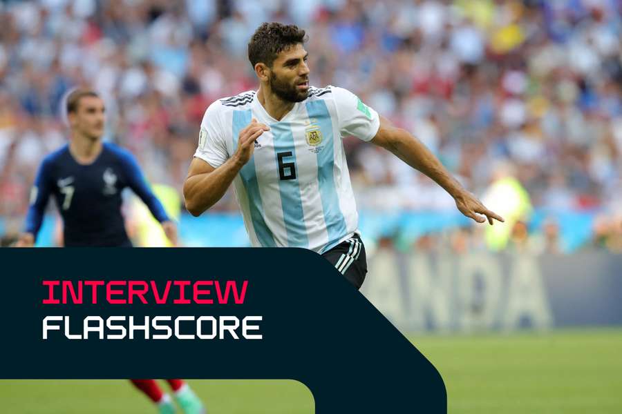 Federico Fazio, avec l'Argentine lors du Mondial de Russie 2018 Federico Fazio, avec l'Argentine lors du Mondial de Russie 2018