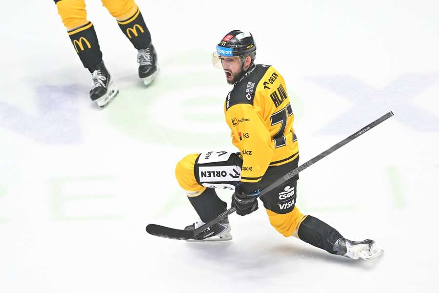 Nicolas Hlava dal první branku Litvínova při výhře 3:1 nad JIhlavou.