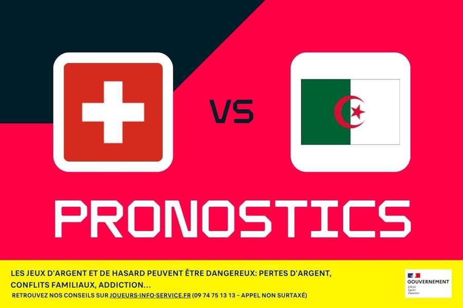 Suisse - Algérie : pronostics CDM, meilleurs paris et cotes (16e de finale) Suisse - Algérie : pronostics CDM, meilleurs paris et cotes (16e de finale)