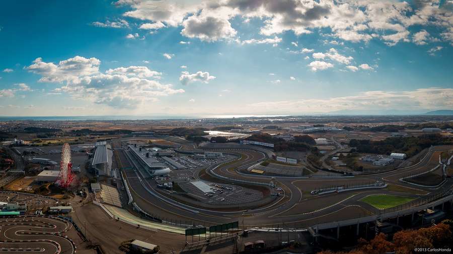 Blick über den Suzuka Circuit