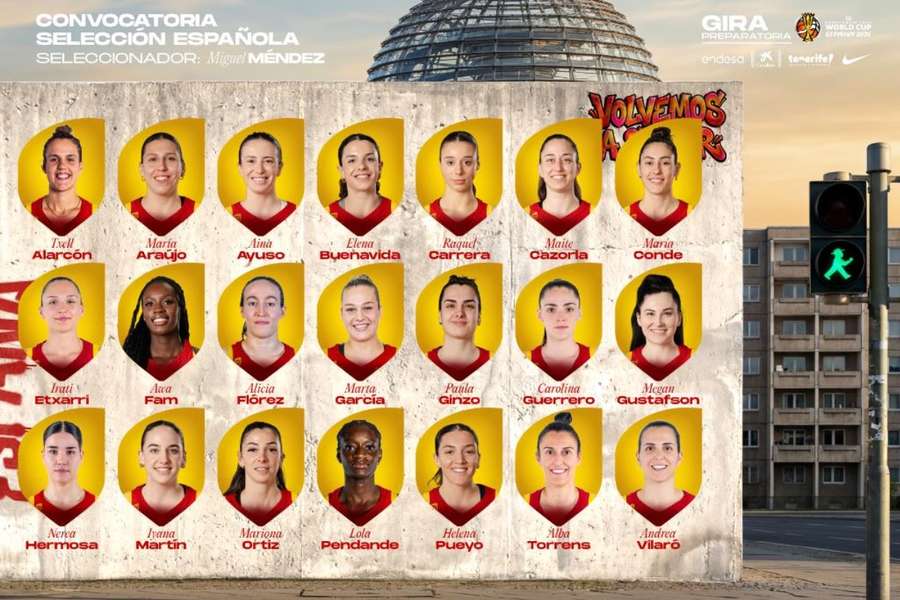 La convocatoria de España femenina para preparar la Copa del Mundo La convocatoria de España femenina para preparar la Copa del Mundo