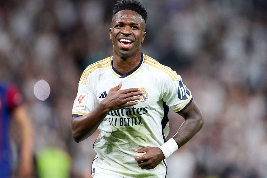 Vinicius Junior, um dos grandes personagens da conquista merengue em LaLiga