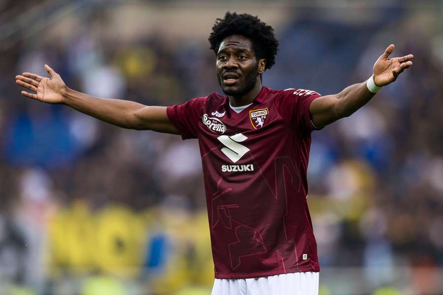 Aina most recently played for Torino in Serie A