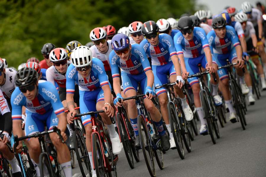 The first stage of the Peace Race
