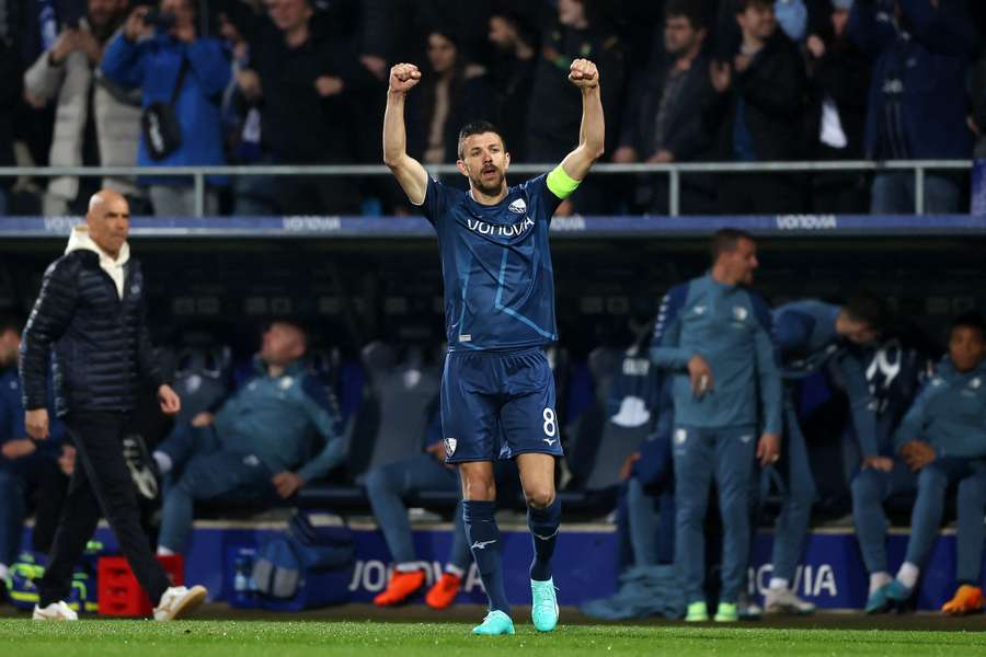 Anthony Losilla celebrates his opener