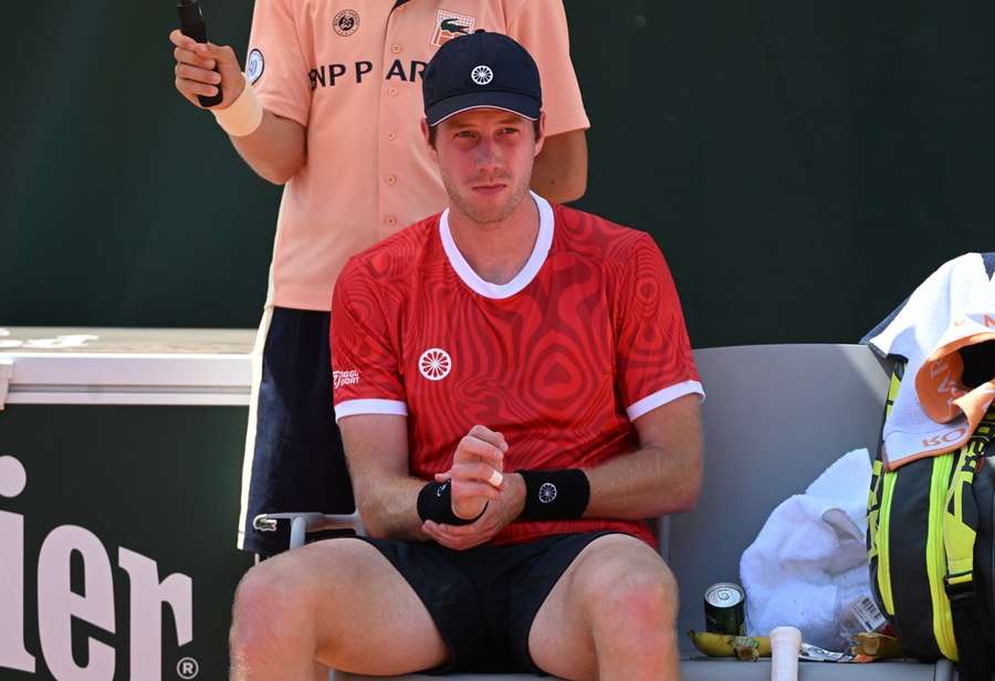 Botic van de Zandschulp verloor in de eerste ronde op Roland Garros van Thiago Agustin Tirante Botic van de Zandschulp verloor in de eerste ronde op Roland Garros van Thiago Agustin Tirante