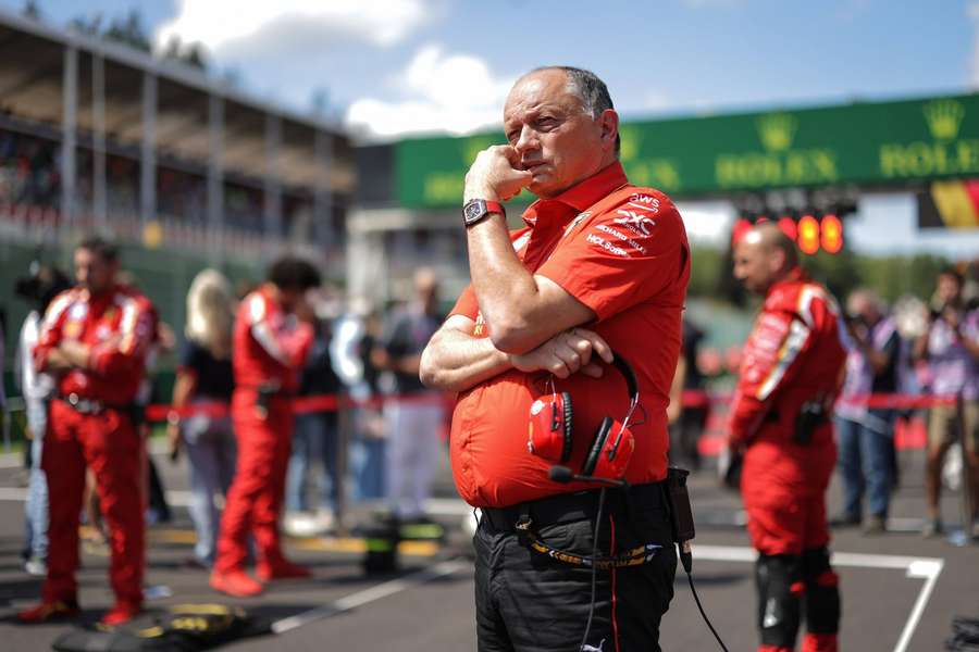 Fred Vasseur, jefe del equipo Ferrari