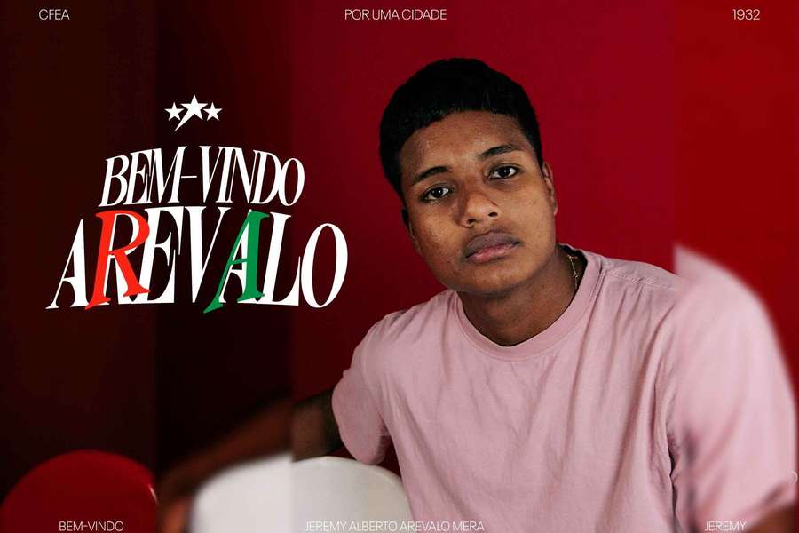 Arevalo apresentado na Reboleira