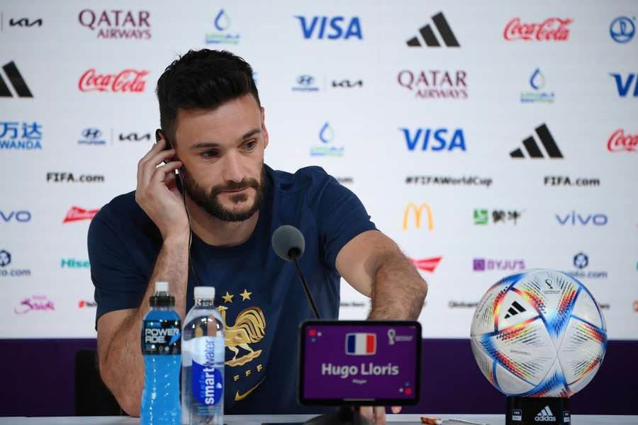 Hugo Lloris respondeu à imprensa inglesa, que o elege como ponto fraco de França