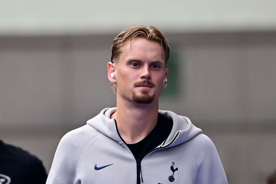 Tottenham goalkeeper Antonin Kinsky.