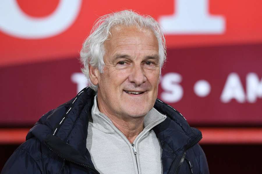 Curacao coach Fred Rutten Curacao coach Fred Rutten