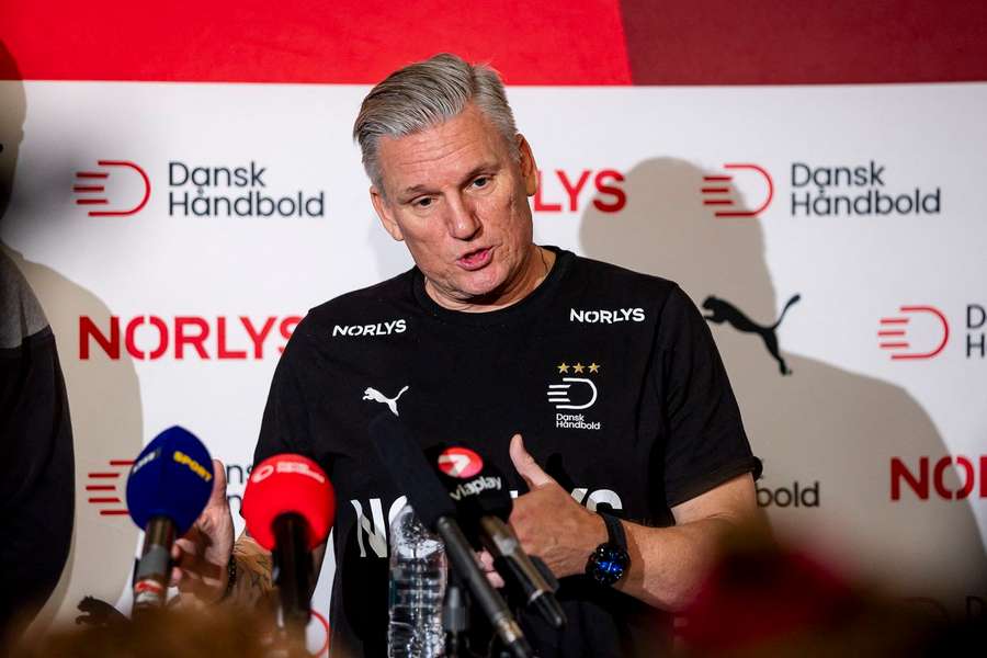 Nikolaj Jacobsen, selecionador da Dinamarca