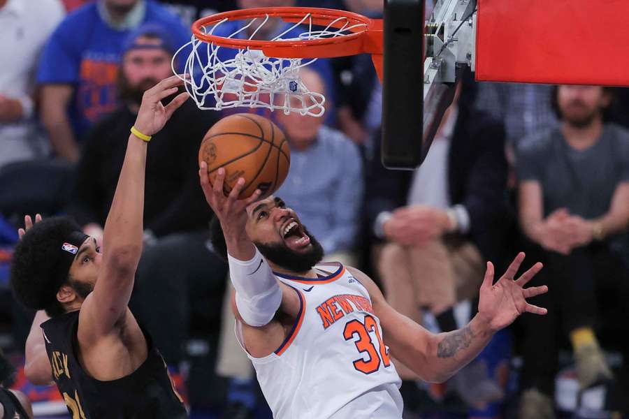 Karl-Anthony Towns, cette nuit. Karl-Anthony Towns, cette nuit.
