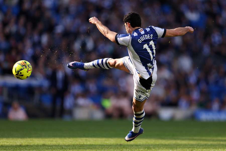 Guedes, con la Real Guedes, con la Real