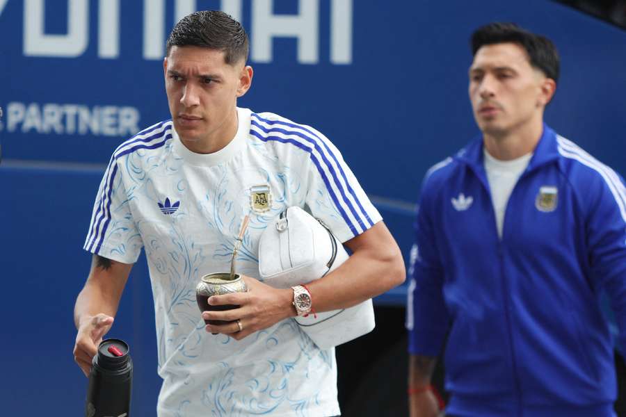 Nahuel Molina ahead of World Cup semi-final Nahuel Molina ahead of World Cup semi-final