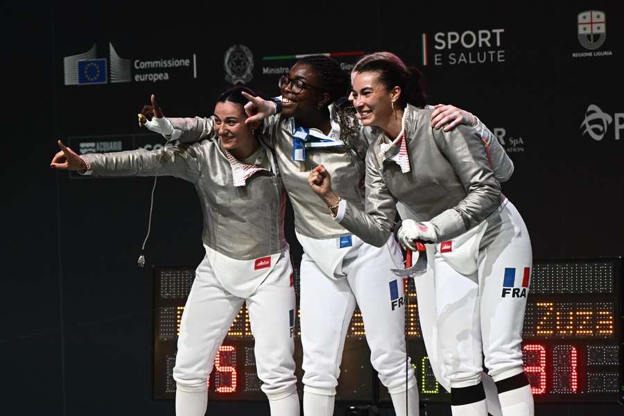 La France conserve ses titres par équipe en sabre féminin et épée masculine aux championnats d'Europe