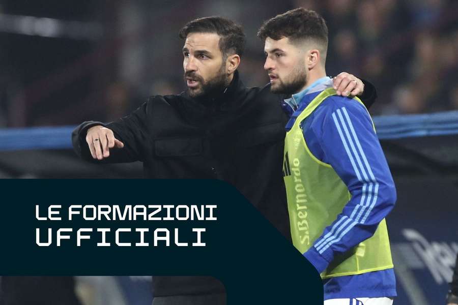 Formazioni ufficiali di Como-Pisa