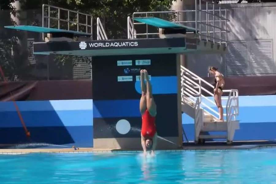 Luísa Fragoeiro Arco em ação no Rio de Janeiro