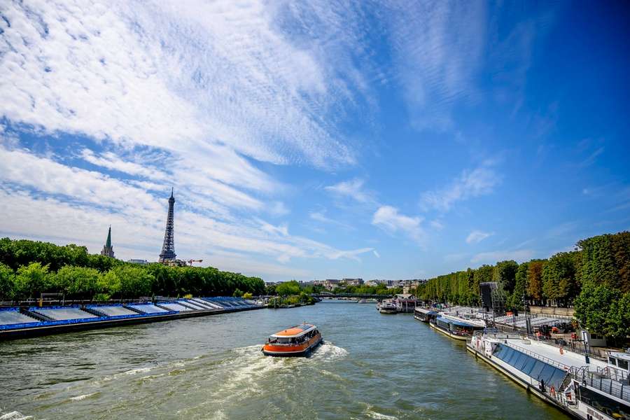 Estão 35 graus em Paris nos Jogos Olímpicos