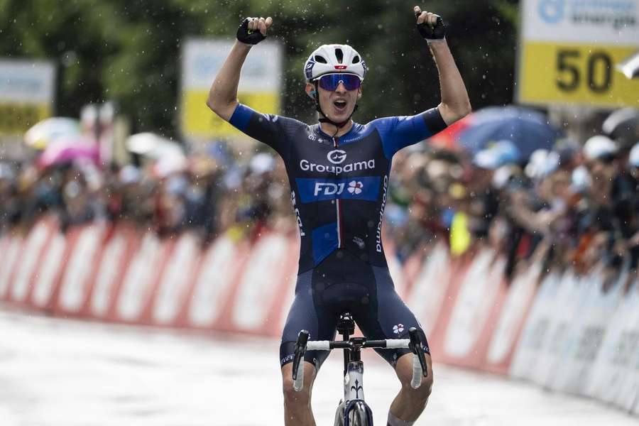 Romain Grégoire lidera la Vuelta a Suiza