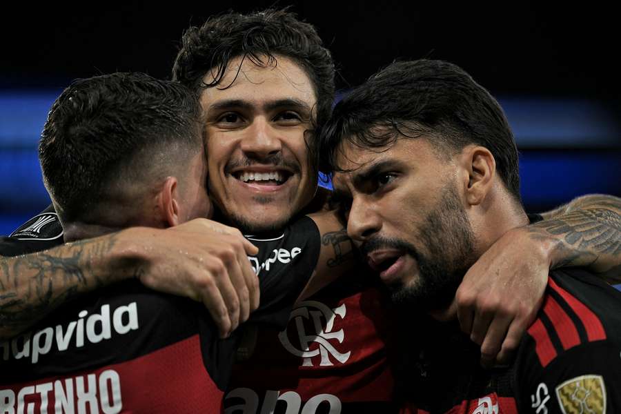 Pedro marcou na vitória do Flamengo