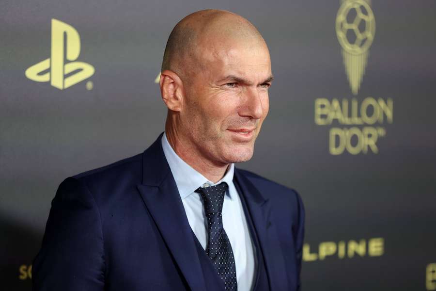 Zidane beim Ballon D'Or photocall